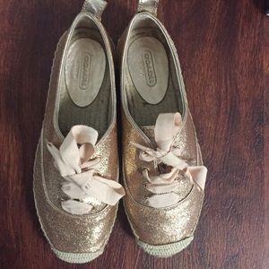 Coach Ramira Glitter Espadrilles